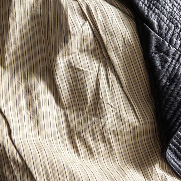 Mike & Chris Cropped Leather Jacket Black Size XS Urban Streetwear - Picture 10 of 11